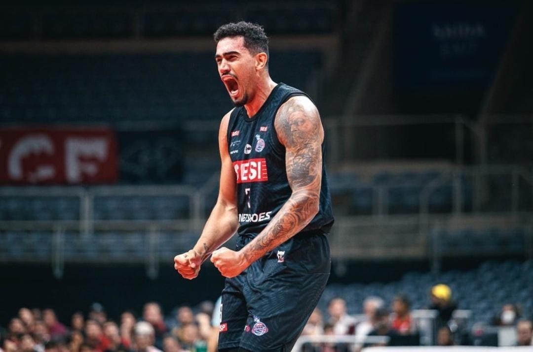 Pivô Márcio, do Sesi Franca, surge como boa opção do basquete brasileiro para a NBA
