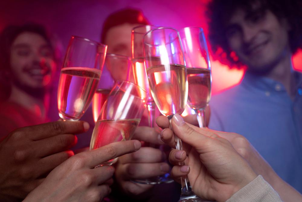 Mulher entra na festa errada e só percebe que era penetra durante a madrugada