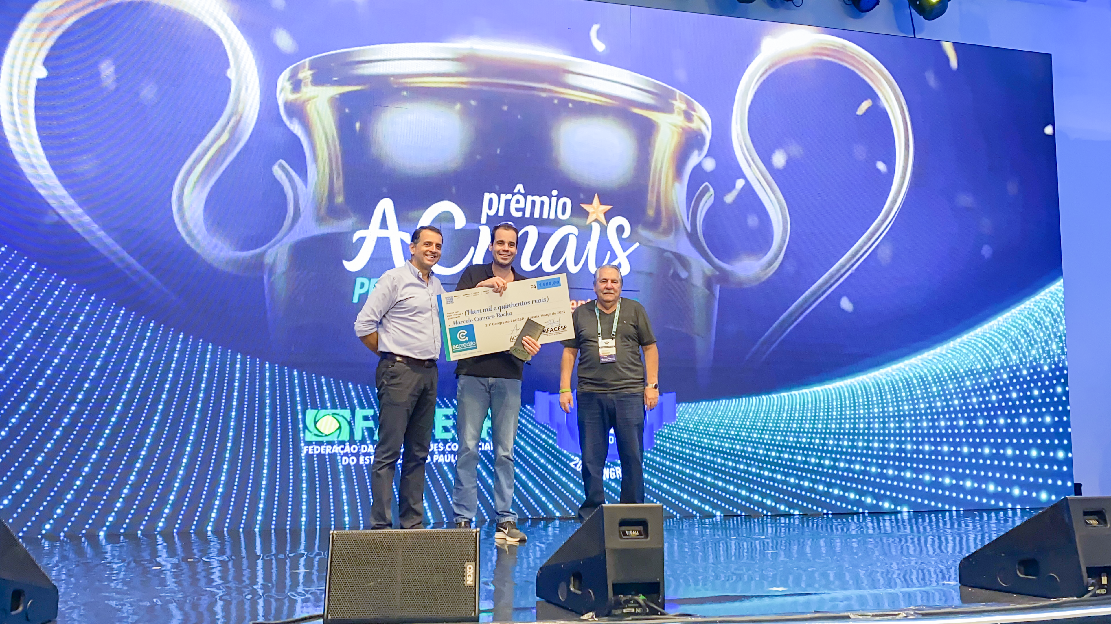 ACIF é 1º lugar em premiação concedida pela Facesp, em seu 20º Congresso  