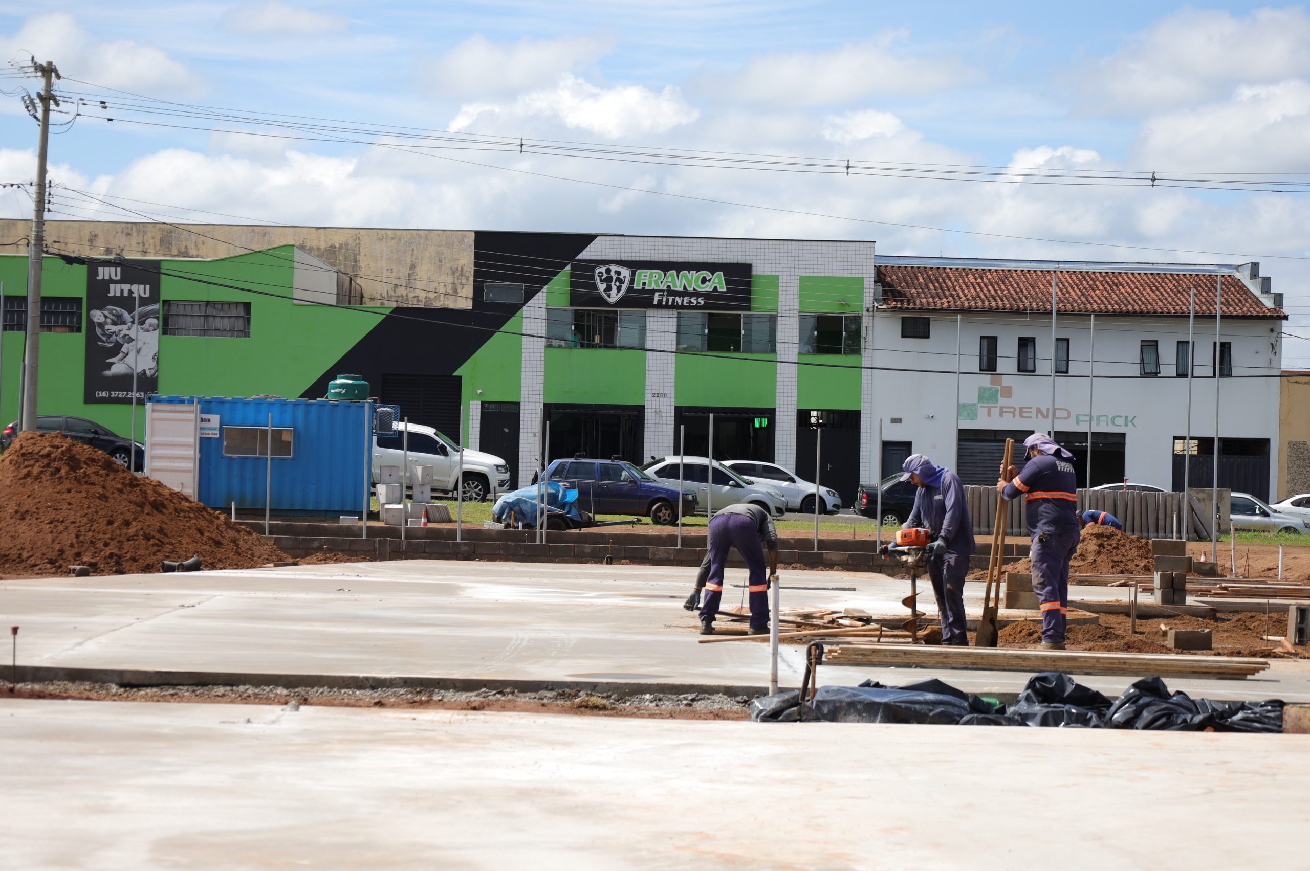 Em Franca, obras do CEPEL entre os Jardins Planalto e Moema estão em ritmo acelerado