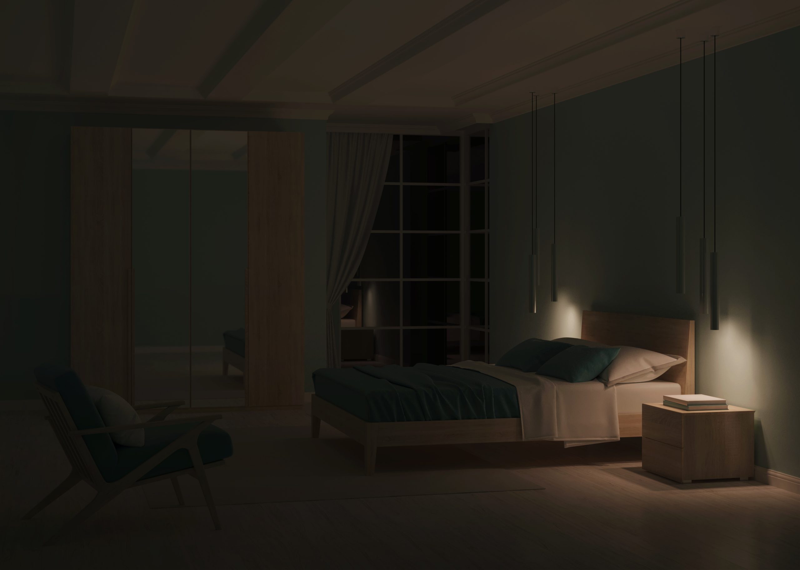 Dormir com luz no quarto pode esconder risco para a saúde do coração, revela estudo