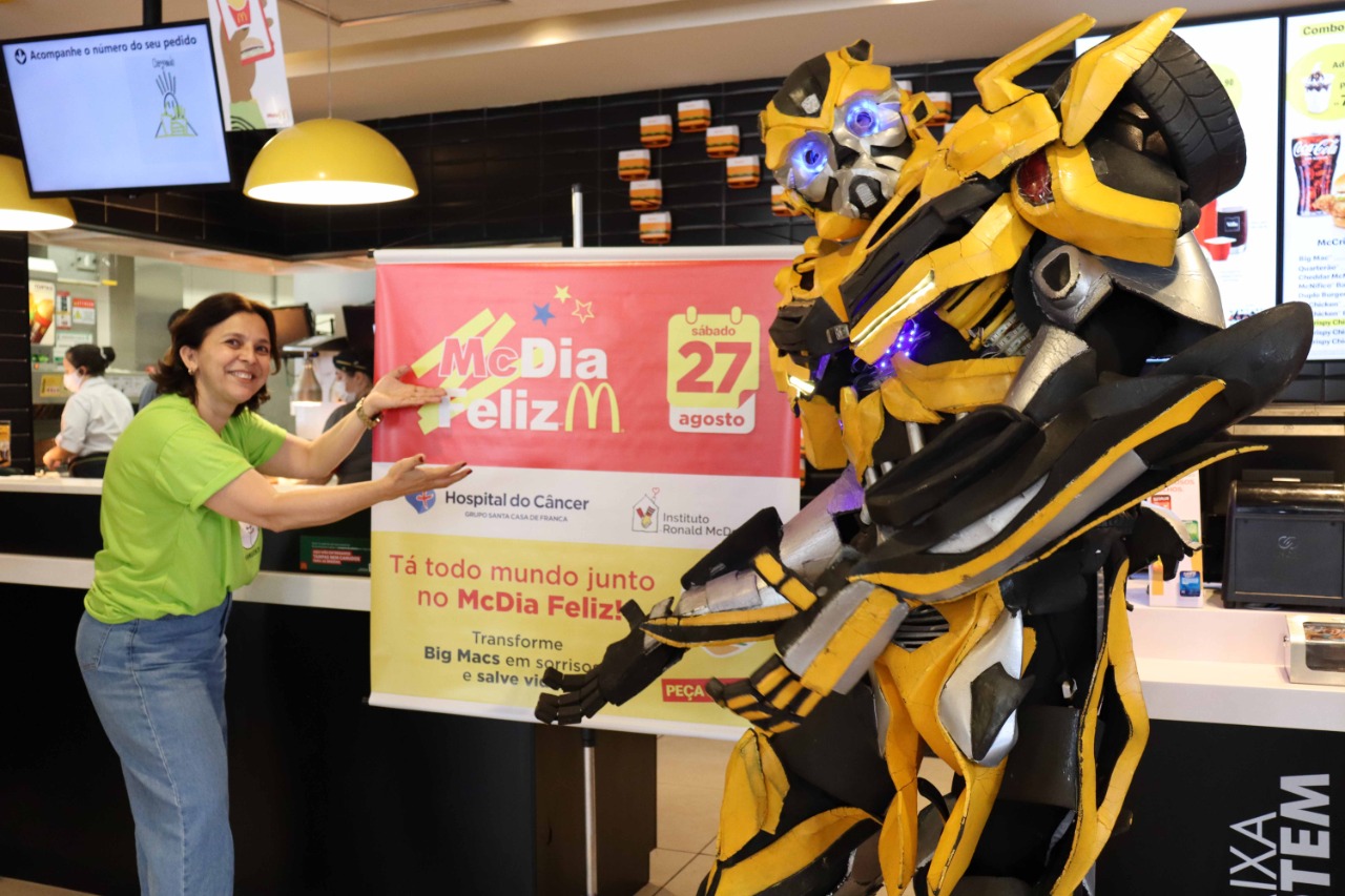 McDia Feliz 2022 arrecada mais de R$123 mil para o Hospital do Câncer de Franca