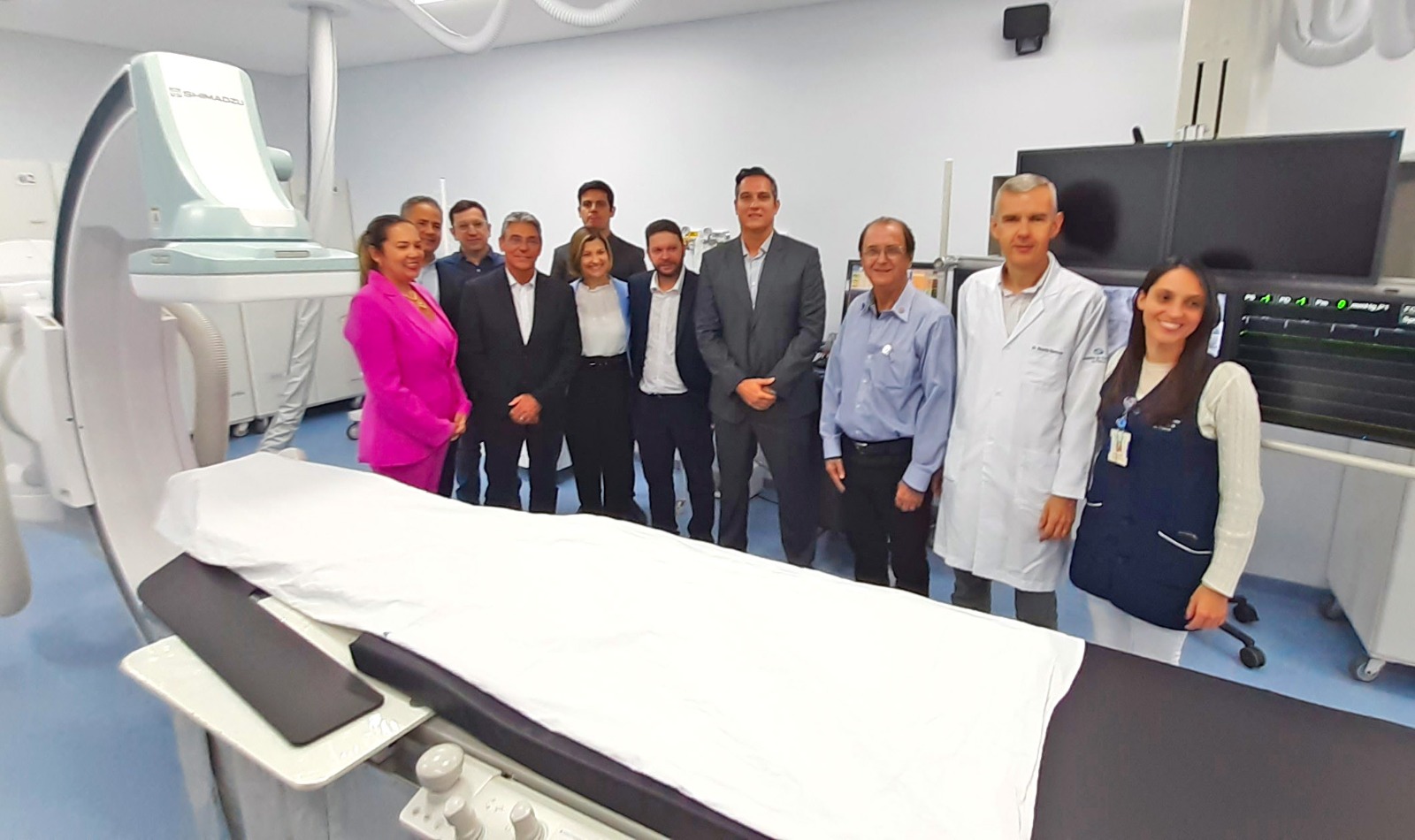 Grupo Santa Casa de Franca e deputada Delegada Graciela inauguram nova hemodinâmica