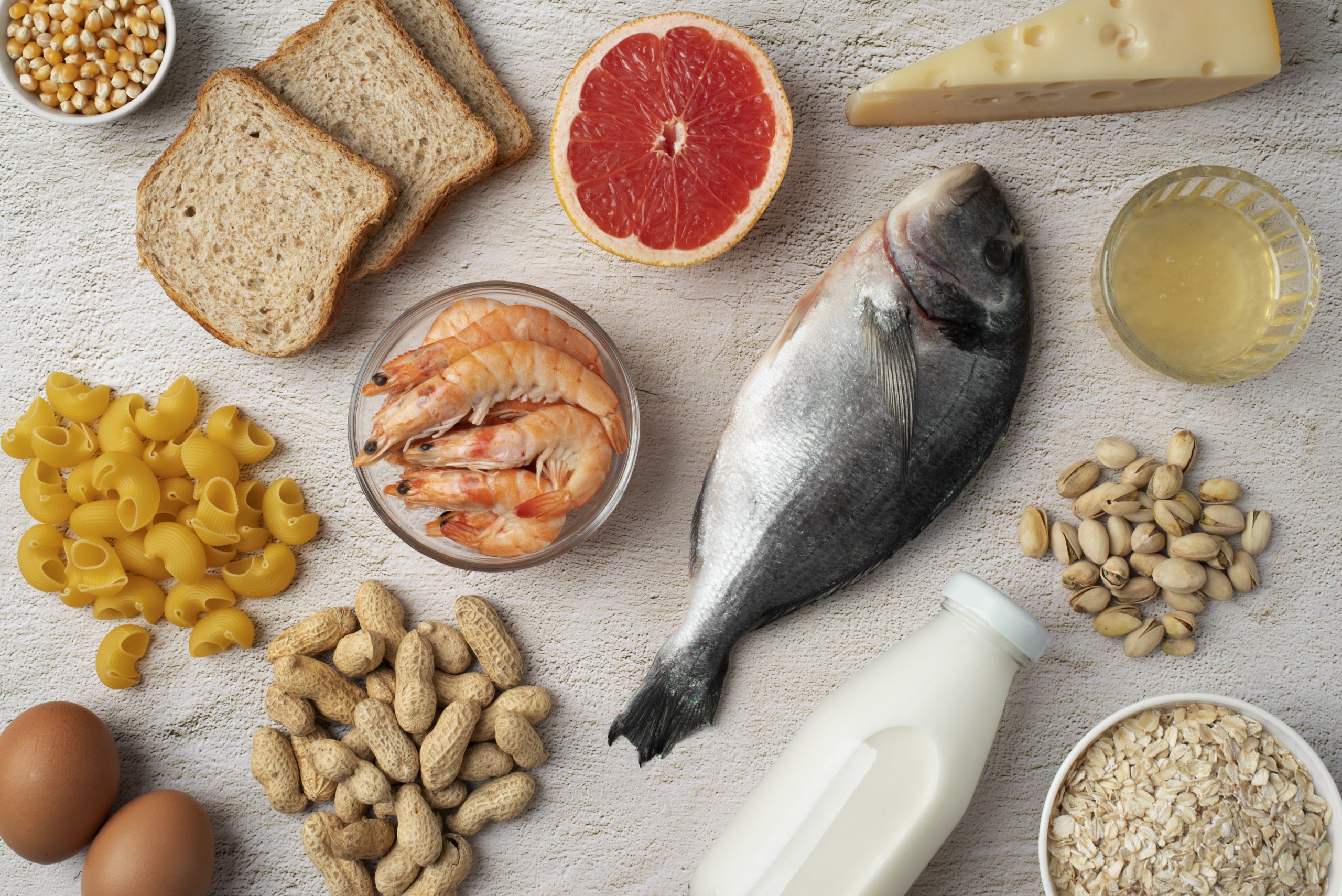Ovo, leite, soja: os 10 alimentos que mais causam alergia alimentar, além do camarão