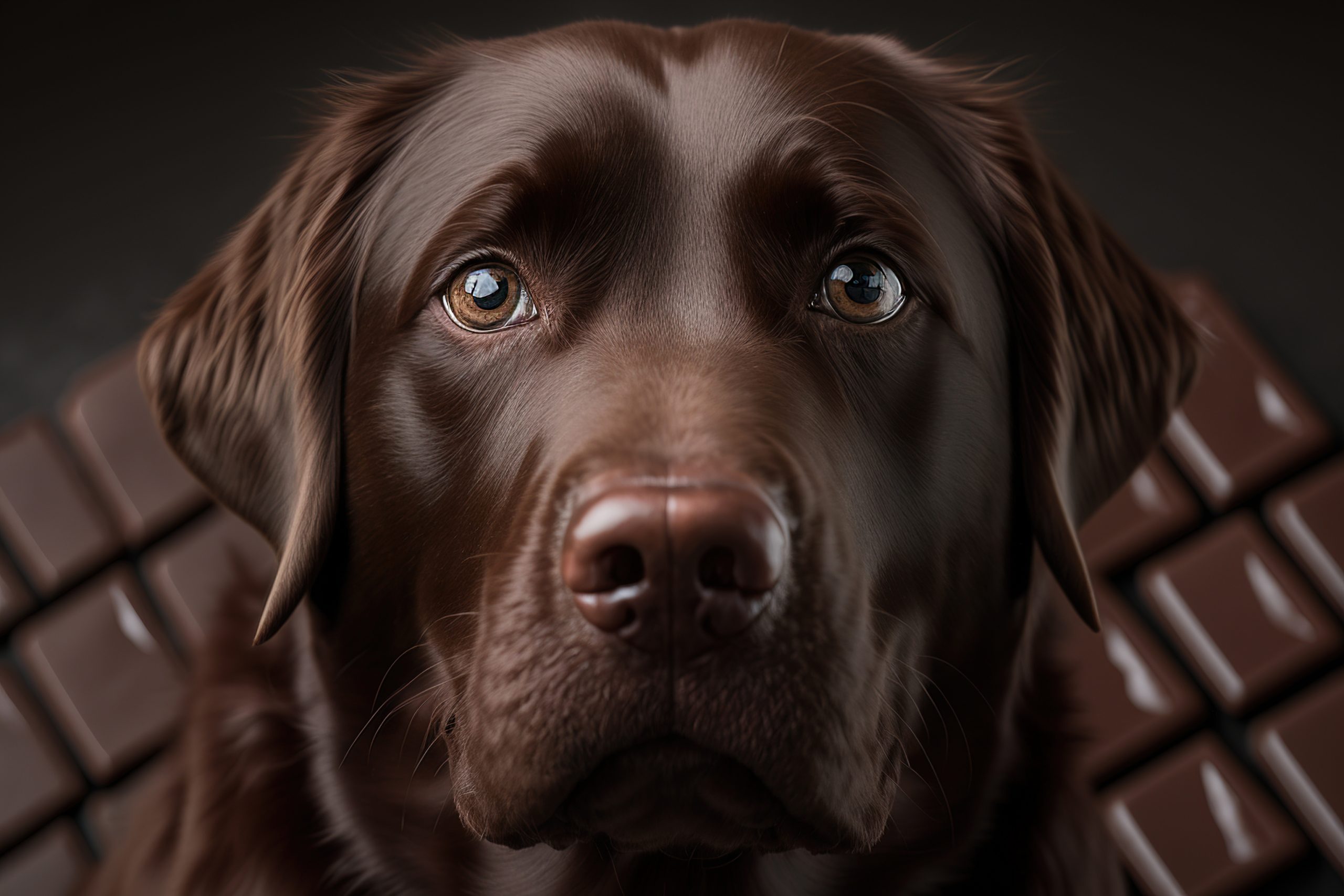 Nem um pedacinho? Entenda quais são os perigos de oferecer chocolate para pets