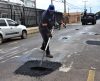 Serviço de Tapa-buracos melhora condições das ruas e avenidas de Franca - Jornal da Franca