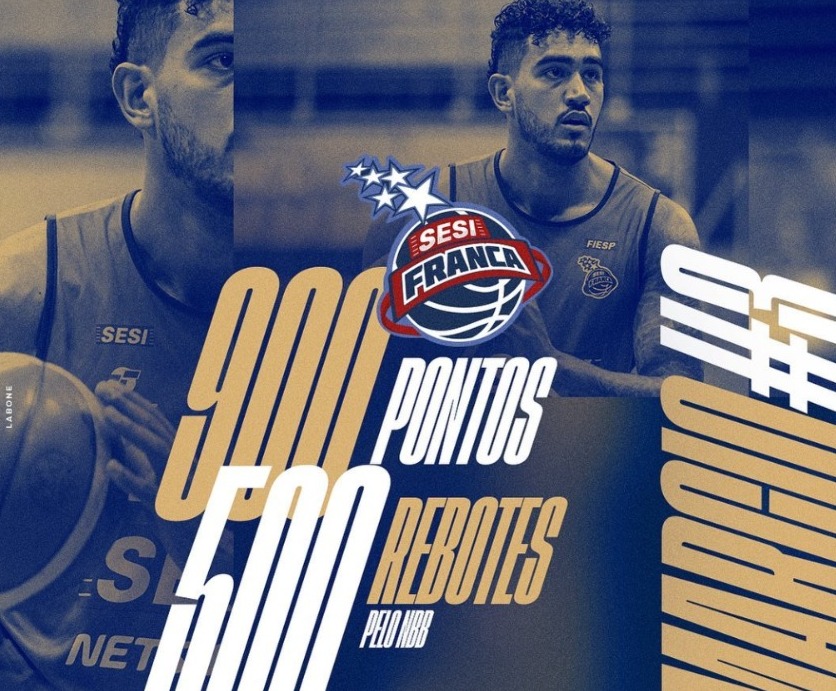 Márcio, pivô de Franca, aos 21 anos, chega a 900 pontos e 500 rebotes; NBA na mira