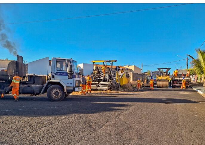 Patrocínio Paulista investe mais de R$ 650 mil em obras de recapeamento de ruas