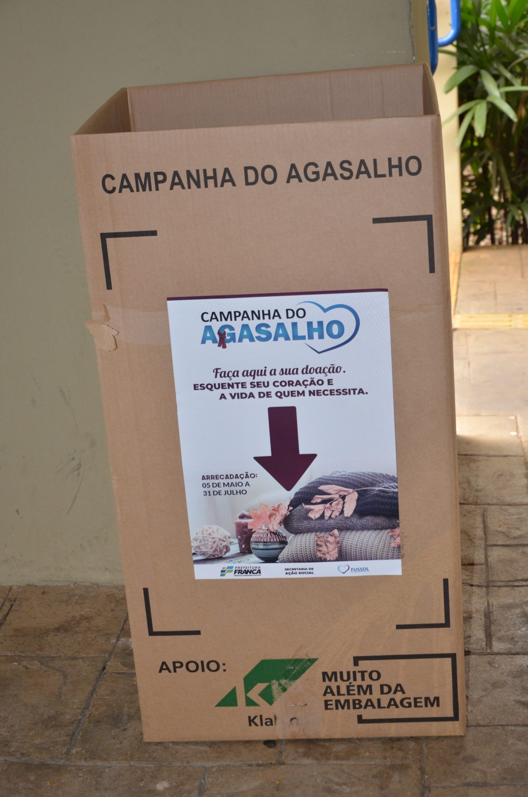 Fussol lança nesta segunda-feira, 22, Campanha do Agasalho 2023 em Franca