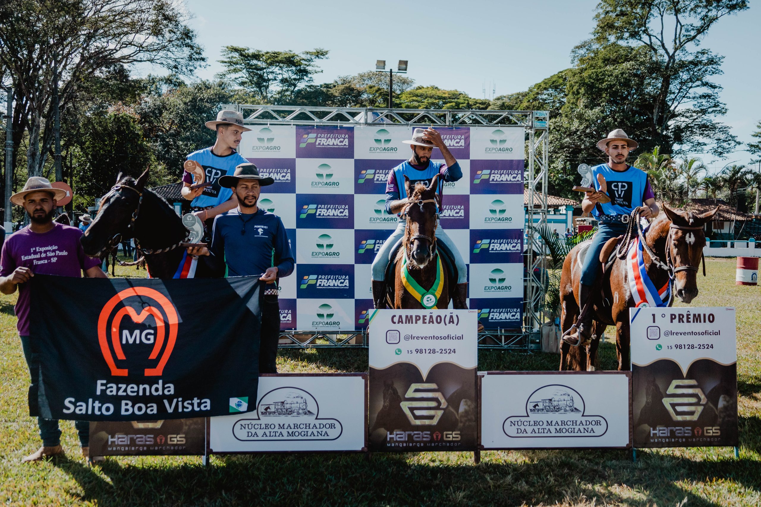 Expoagro 2023 termina com desfile de cães e premiação de cavalos