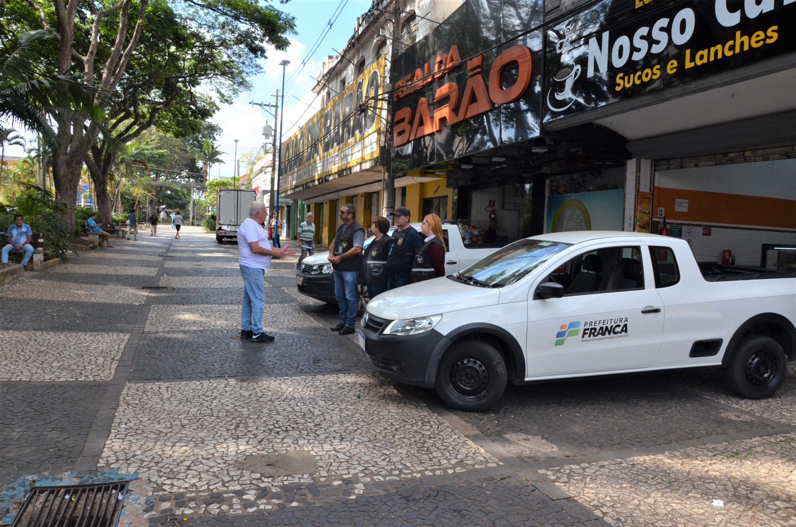 Franca reforça ações contra o comércio irregular na área central