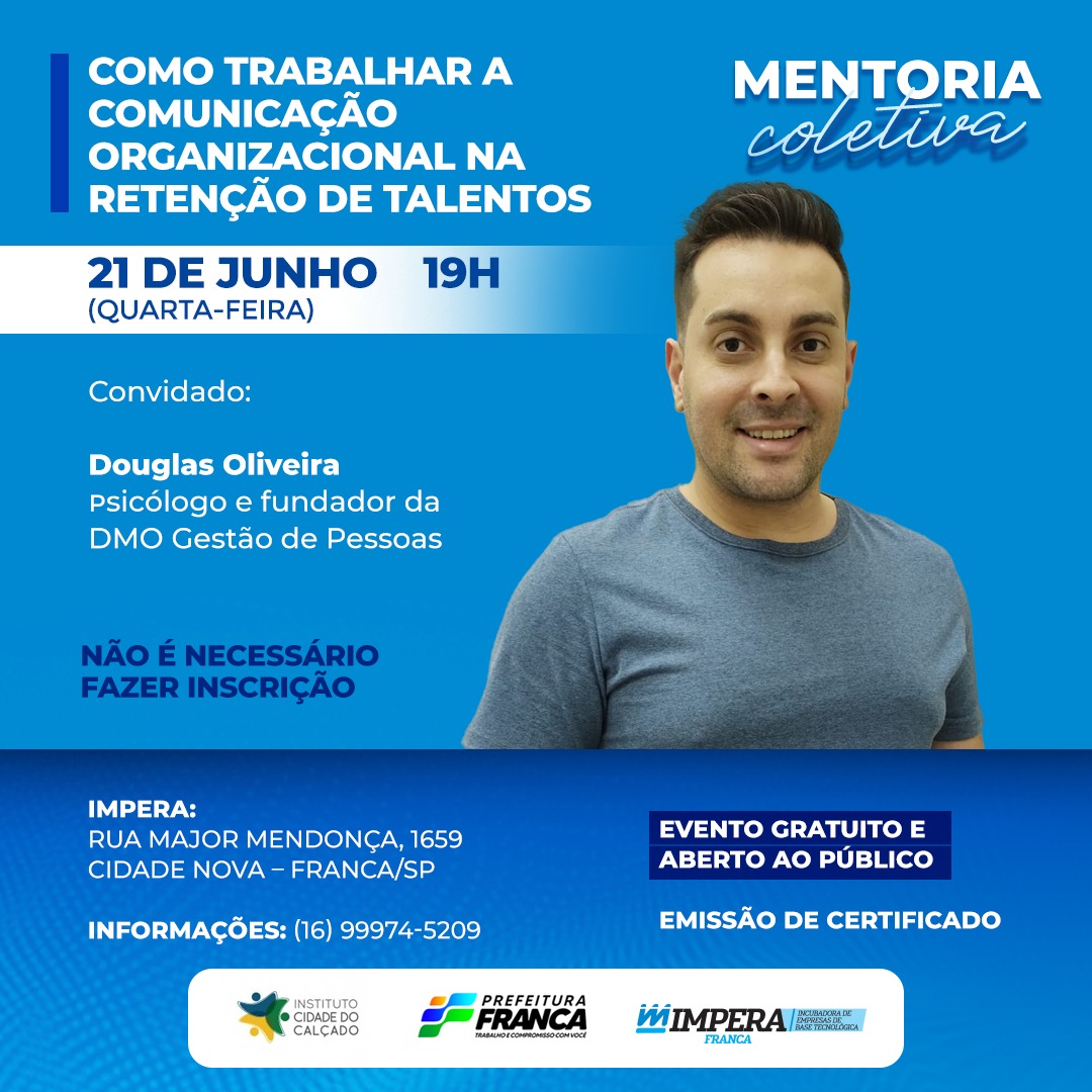 Comunicação organizacional para retenção de talentos é tema da mentoria IMPERA