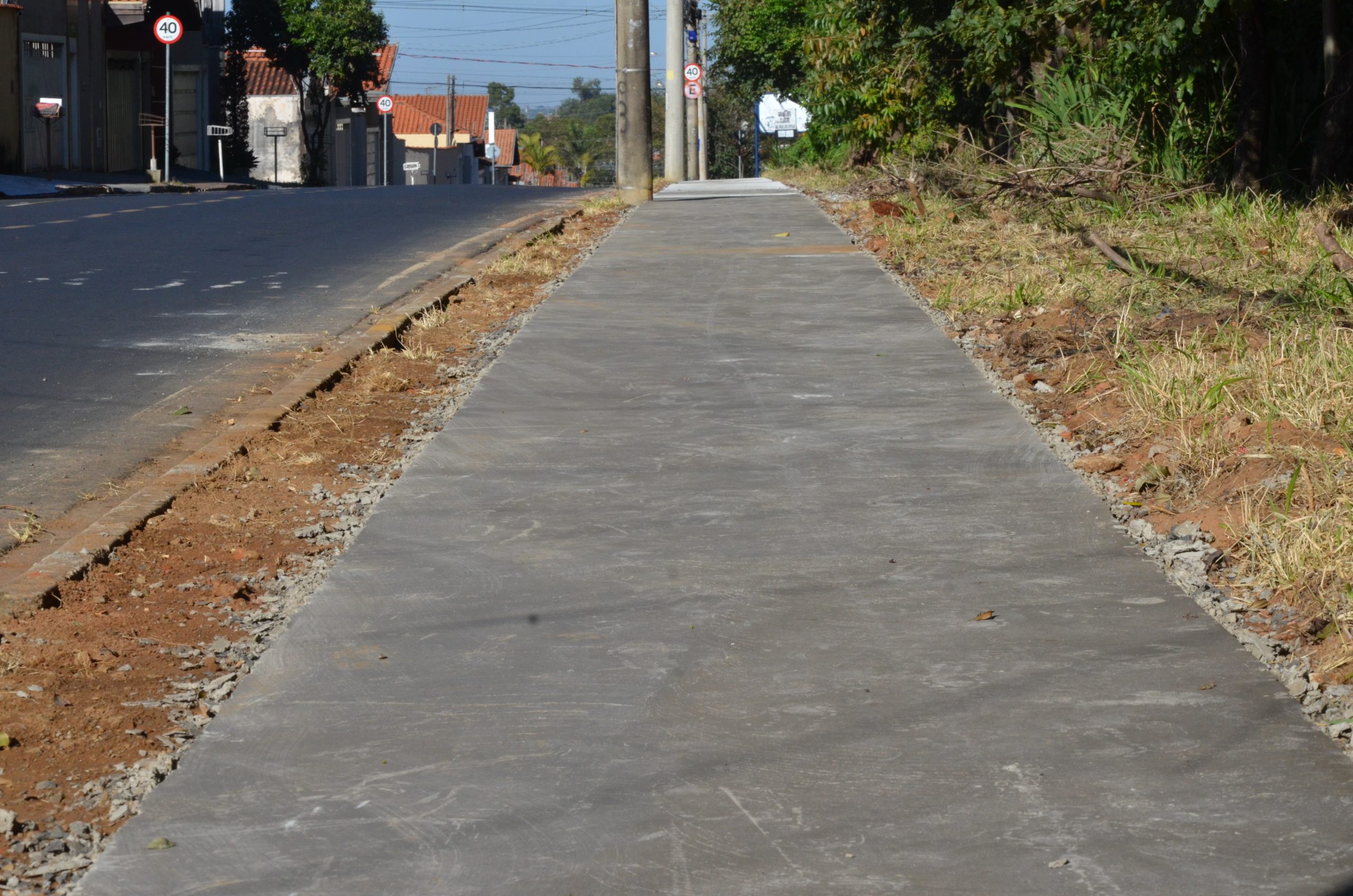 Em Franca, obra do projeto ‘Calçada Segura’ é executada no bairro José de Carlo