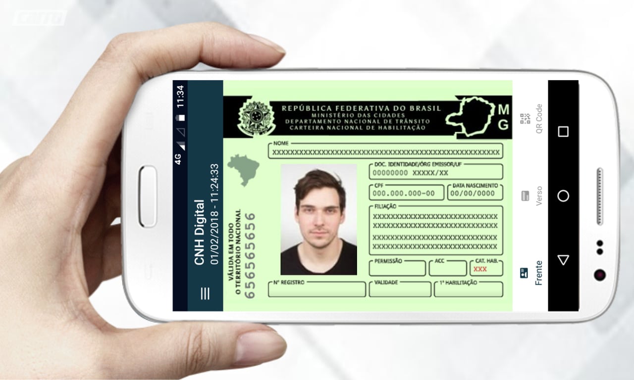 Aprenda a baixar a CNH no celular e evite ser multado pela ausência do documento
