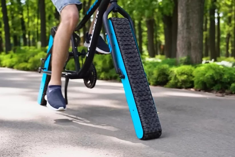 Conheça a bicicleta sem rodas que está quebrando todas as regras e chamando atenção