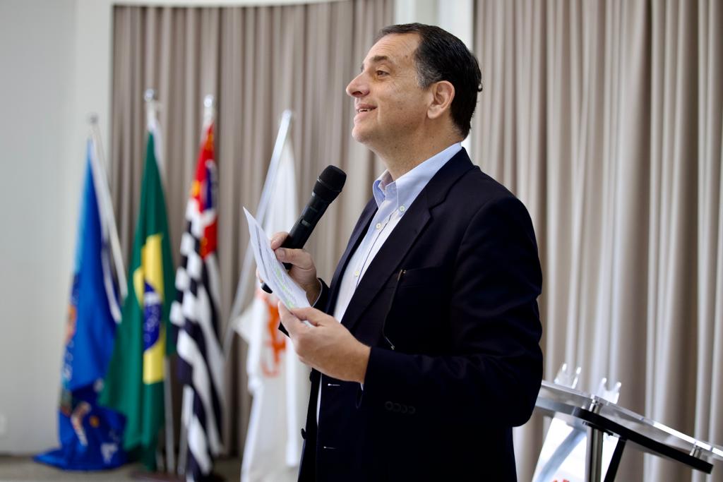 Presidente da Facesp, deputado federal Marco Bertaiolli faz palestra na ACIF
