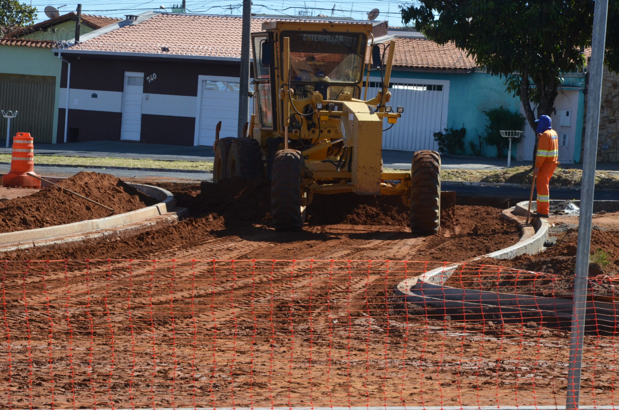 Obras da Avenida Geralda Rocha Silva mudam paisagem da região Norte de Franca