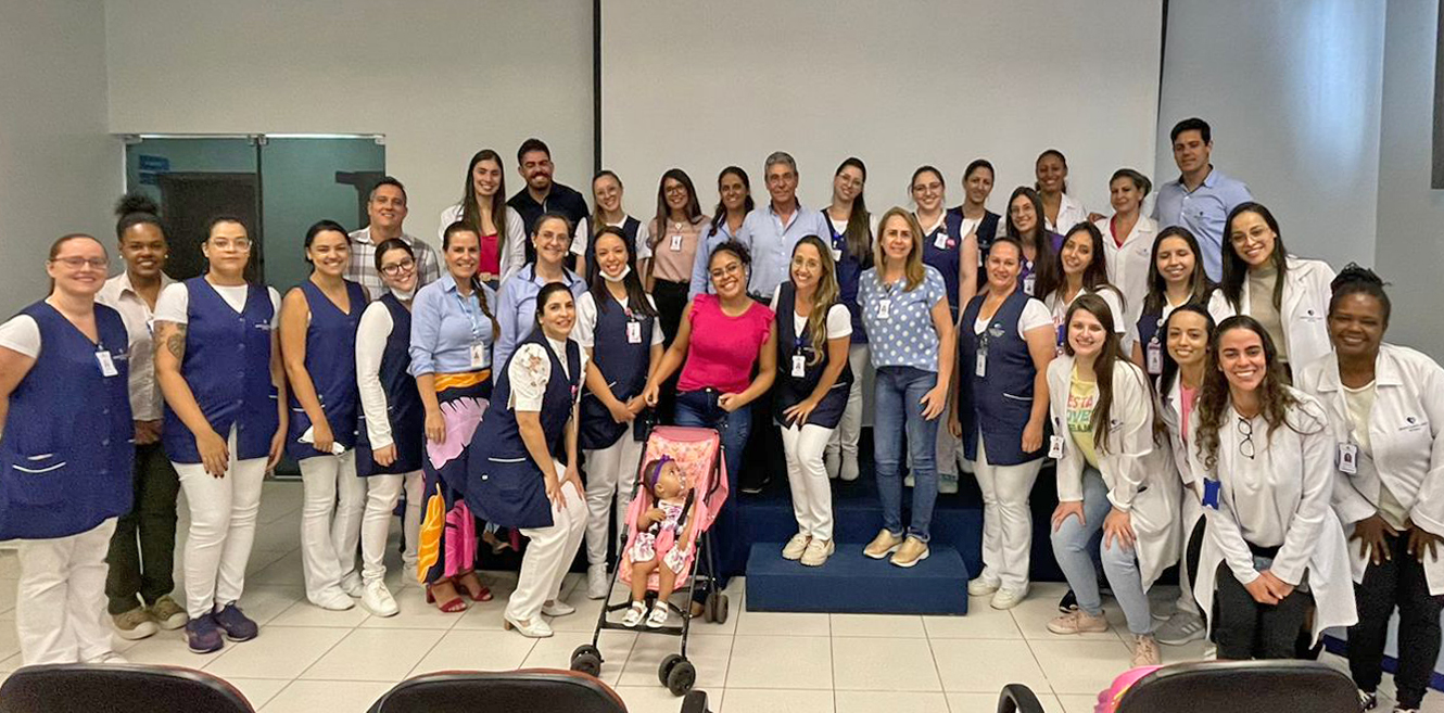 Grupo Santa Casa de Franca está realizando a Semana de Aleitamento Materno 2023