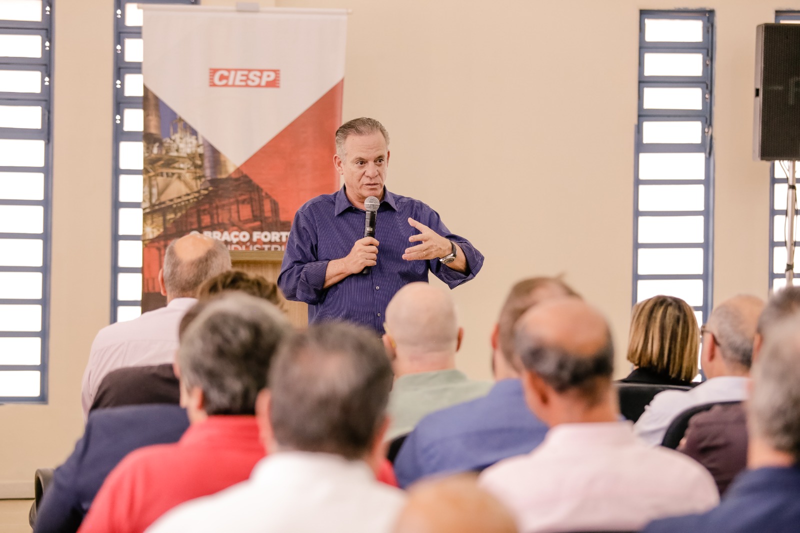 Deputada Graciela recebe o secretário de Desenvolvimento do Estado na sede do CIESP