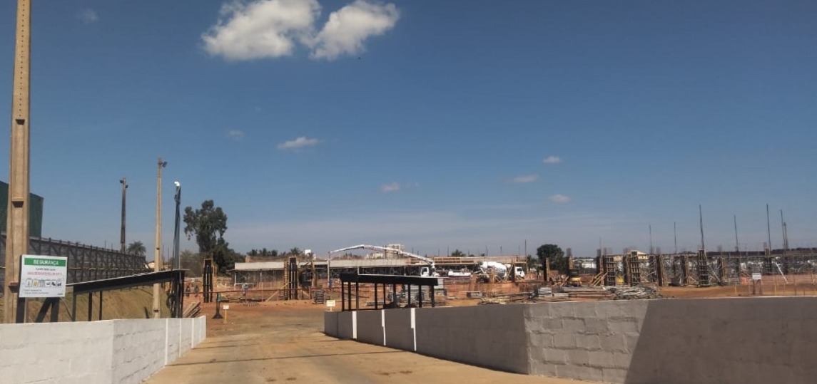 Segundo pavimento do hospital público de Franca está sendo erguido: obras no prazo
