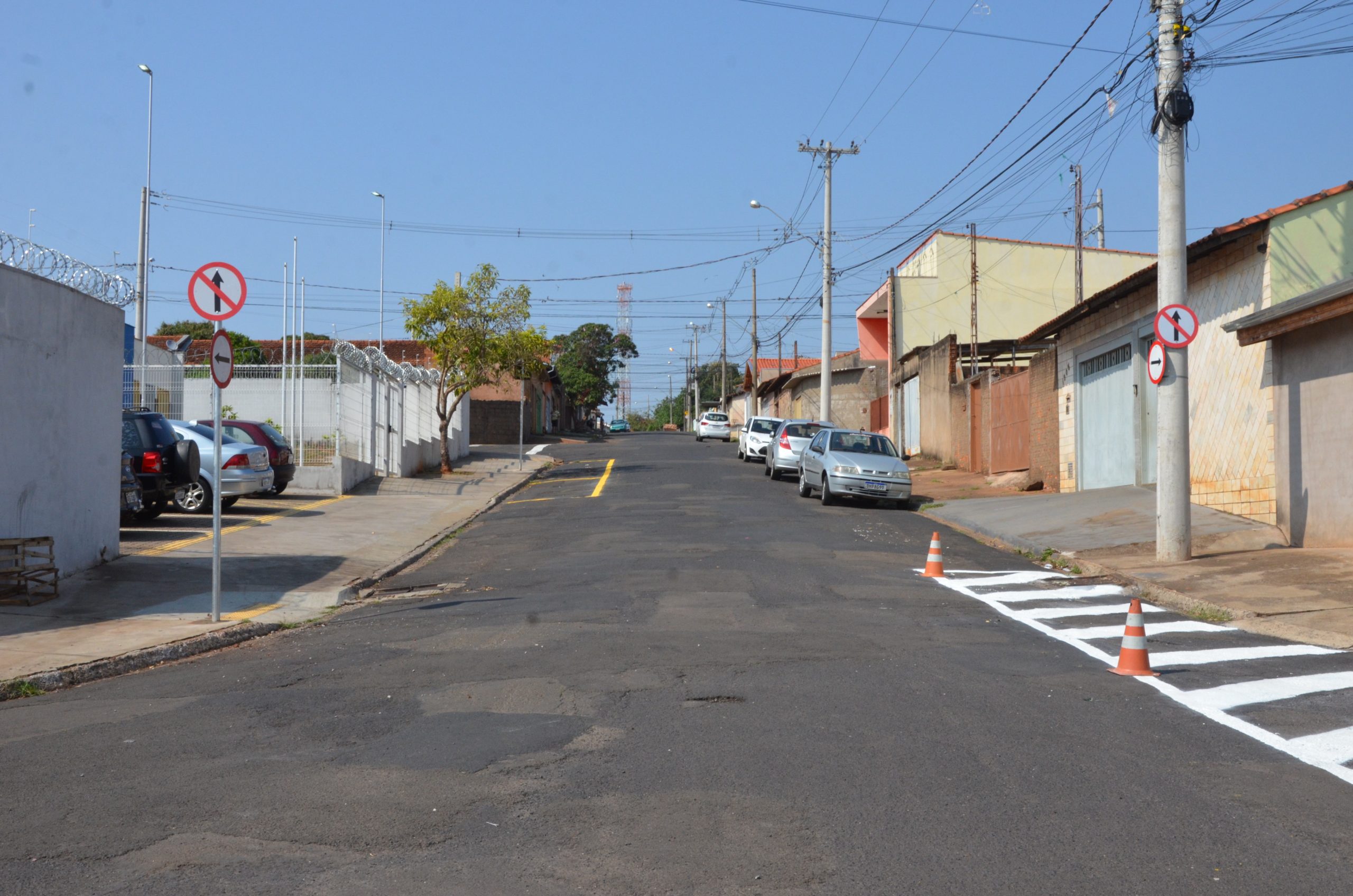 Em Franca, rua do bairro Jardim Palmeiras tem sentido de tráfego alterado