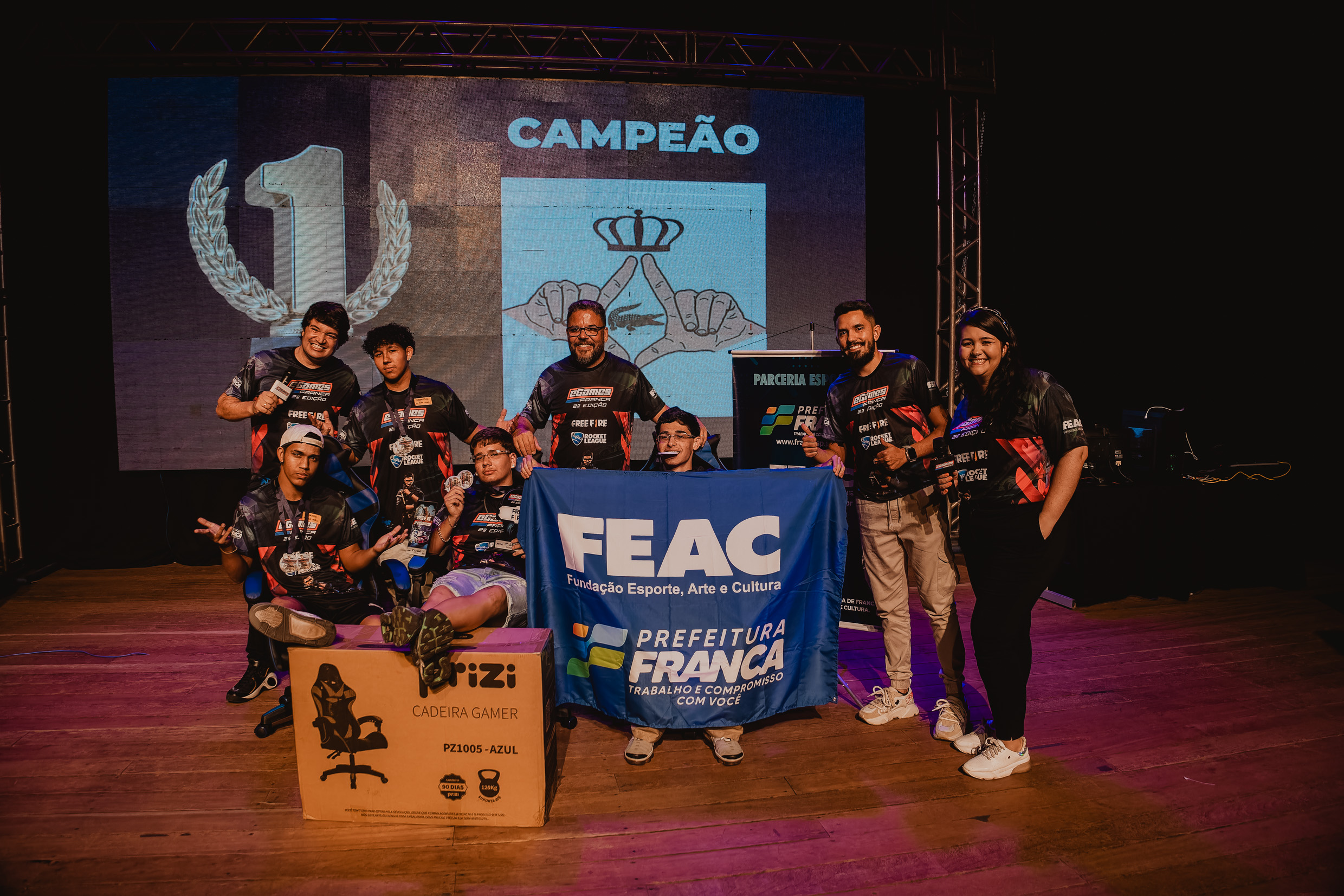 Final do e-Games reúne 400 pessoas no Teatro Municipal de Franca