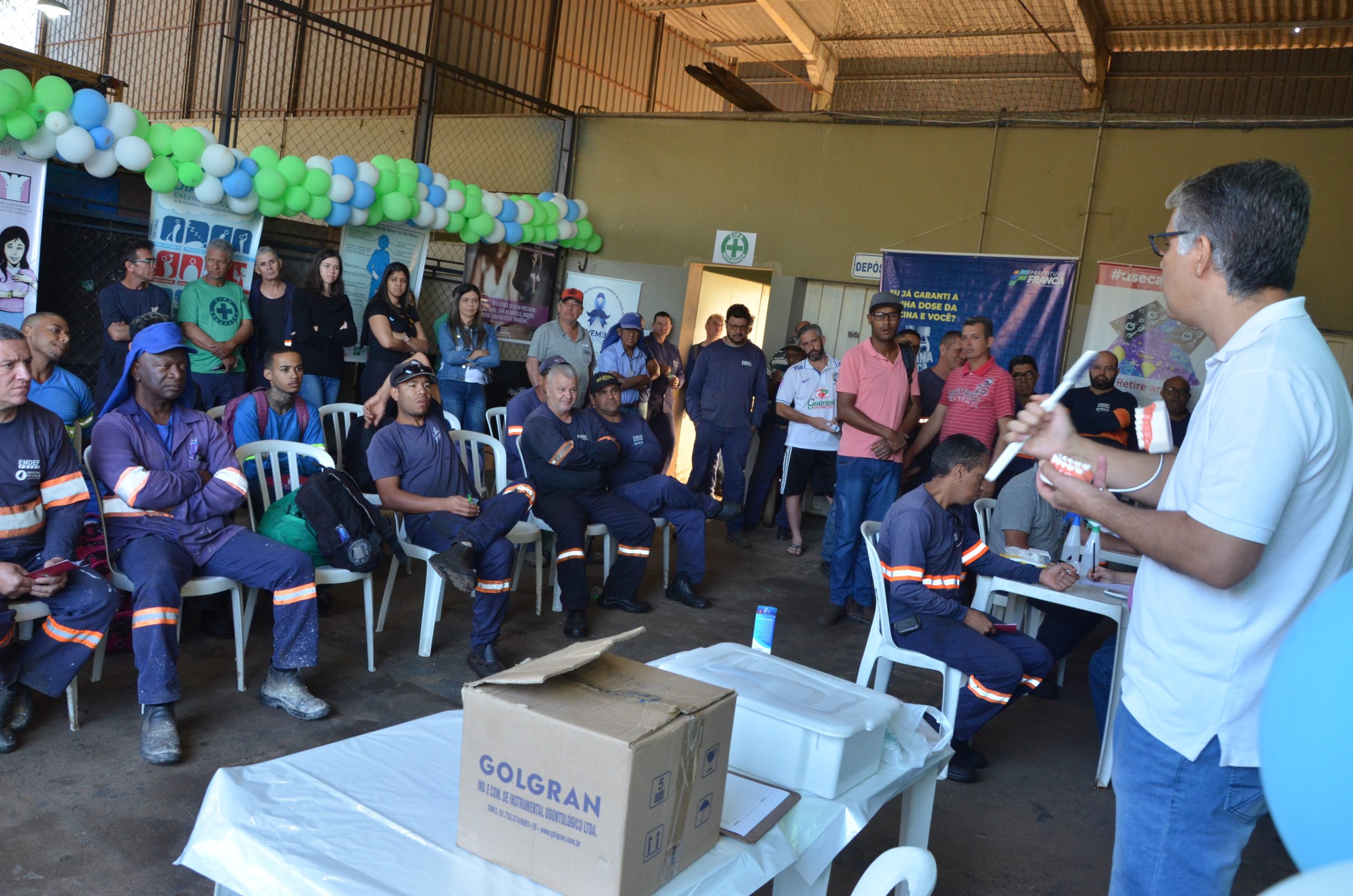 EMDEF promove 1ª Semana Interna de Prevenção de Acidentes do Trabalho