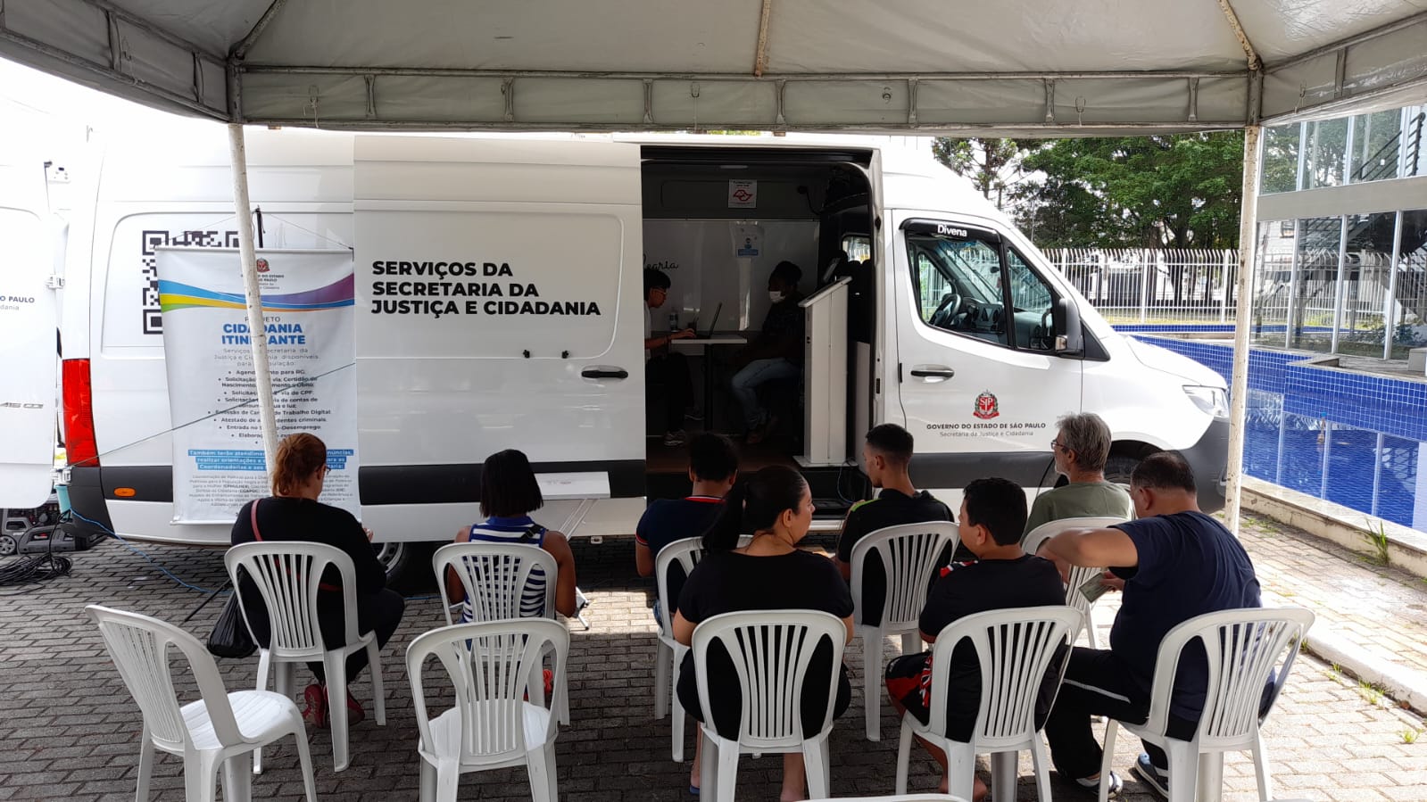 Cidades de Pedregulho e Restinga recebem unidade móvel da Cidadania Itinerante