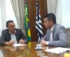 Vereador Bassi se reúne com vice-governador pra pedir asfalto da Rionegro e Solimões - Jornal da Franca