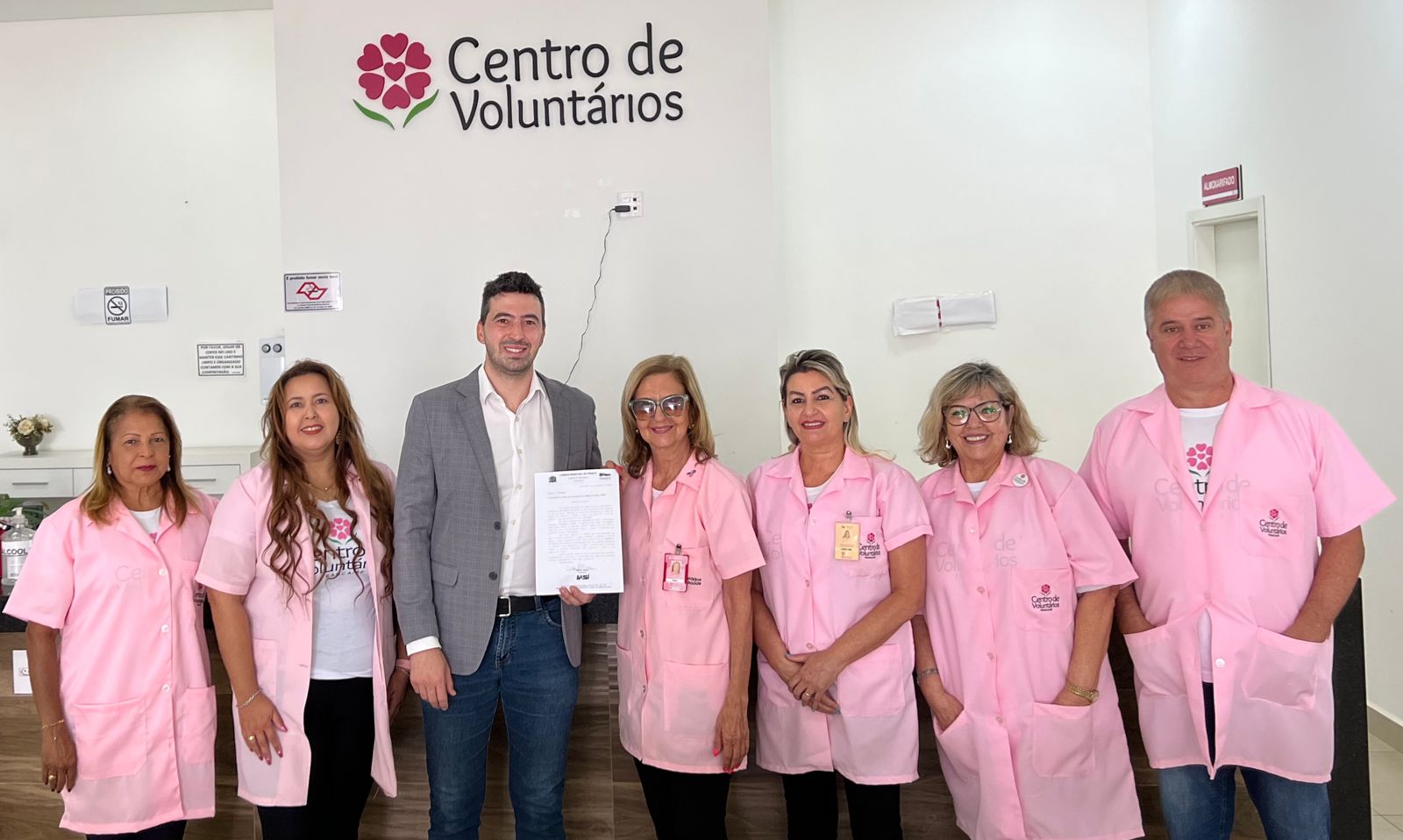 Daniel Bassi destina emenda de R$ 206 mil para Centro de Voluntários da Saúde