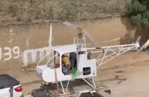 Agora a Nasa vem: brasileiro cria helicóptero caseiro com motor de Fusca - Jornal da Franca
