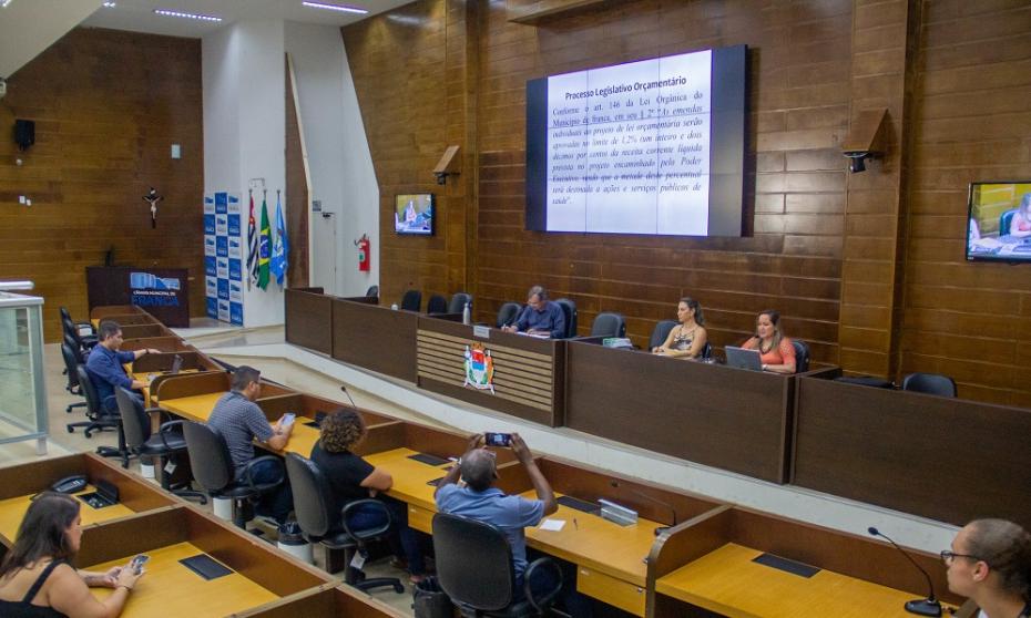Vereadores fazem 152 emendas ao orçamento de Franca; saúde é principal foco