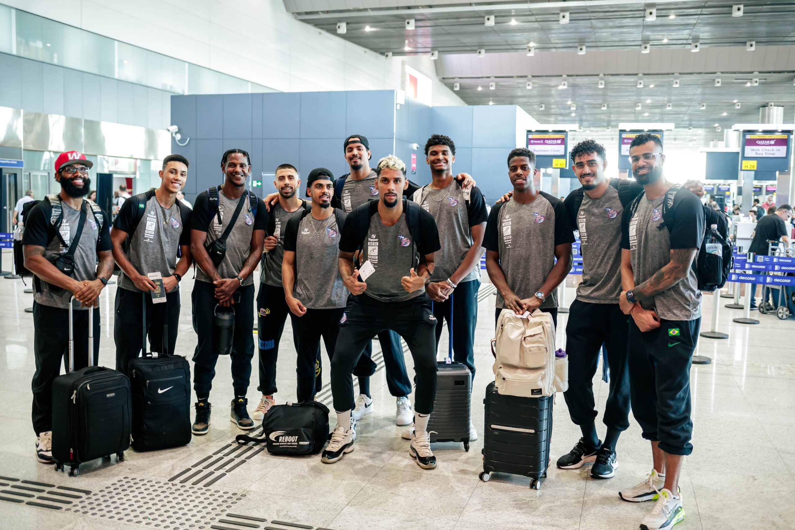Depois de fazer viagem longa, Sesi Franca treina de olho no Al Ahly, na sexta-feira