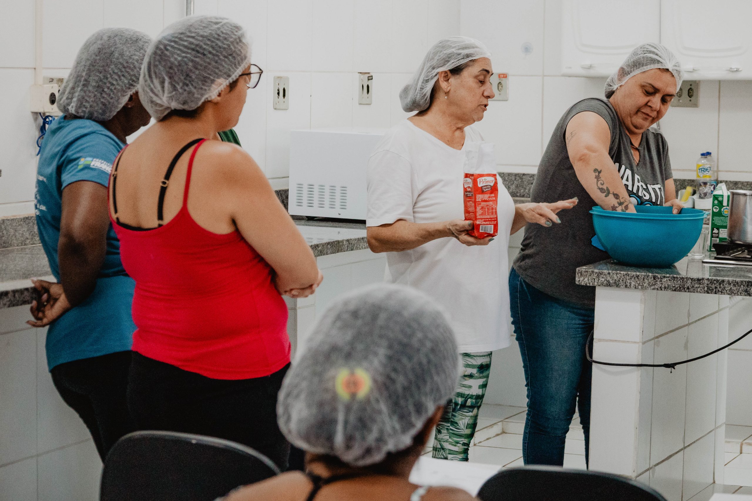 Ação Social de Franca e FUSSOL promovem oficina de salgados para mulheres