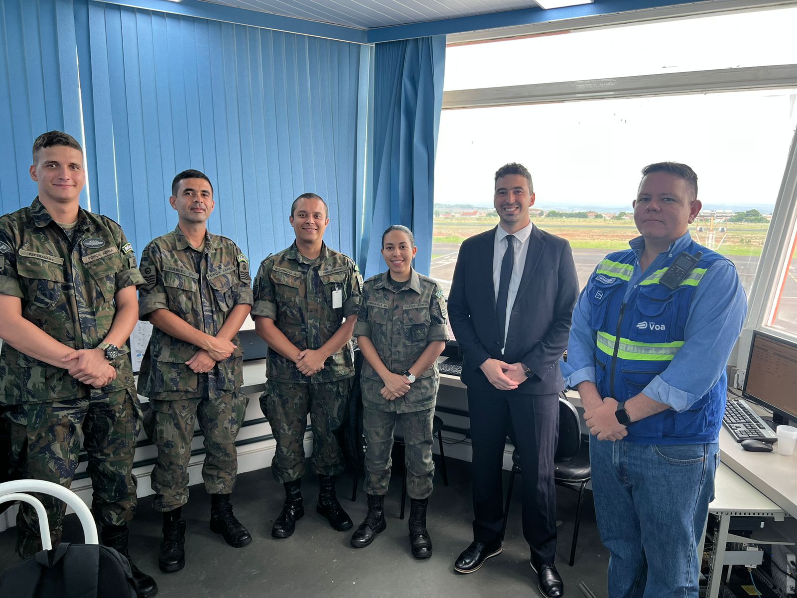 Força Aérea vistoria aeroporto e libera equipamento; avanço para a volta dos voos