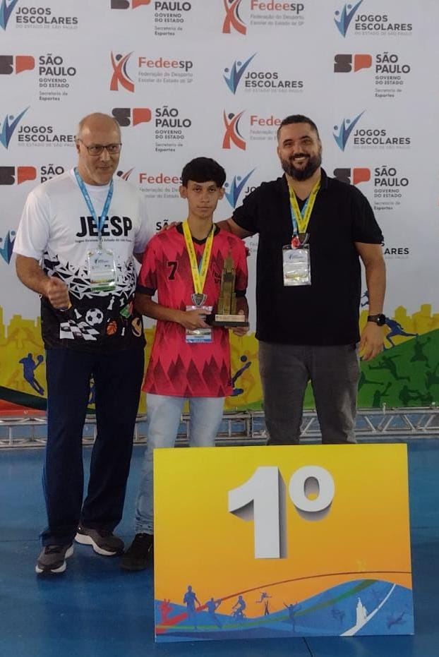 Bolsista da FEAC Franca é campeão de Xadrez nos Jogos Escolares de São Paulo