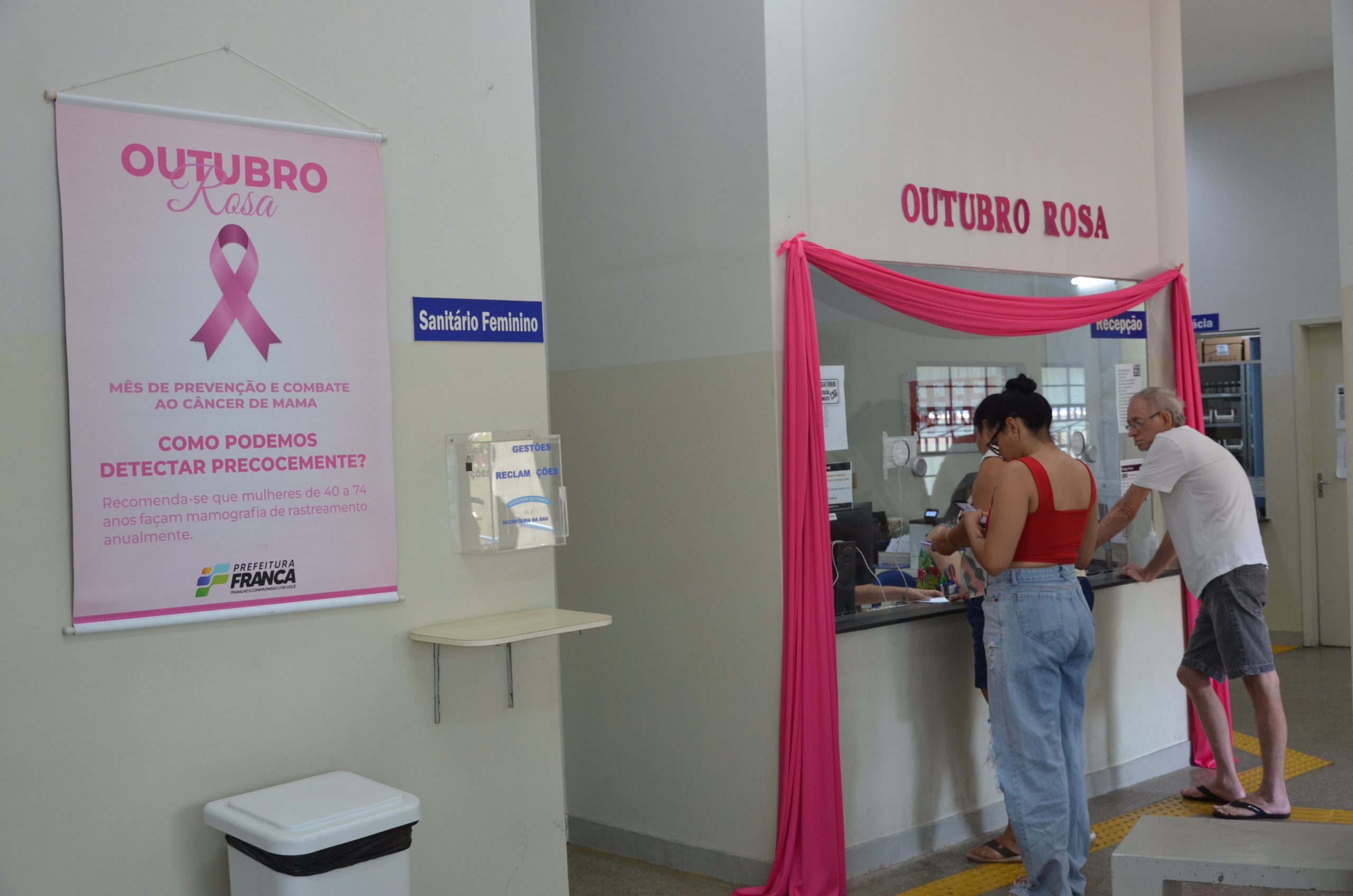 Secretaria de Saúde de Franca faz ação de Outubro Rosa neste sábado, 21