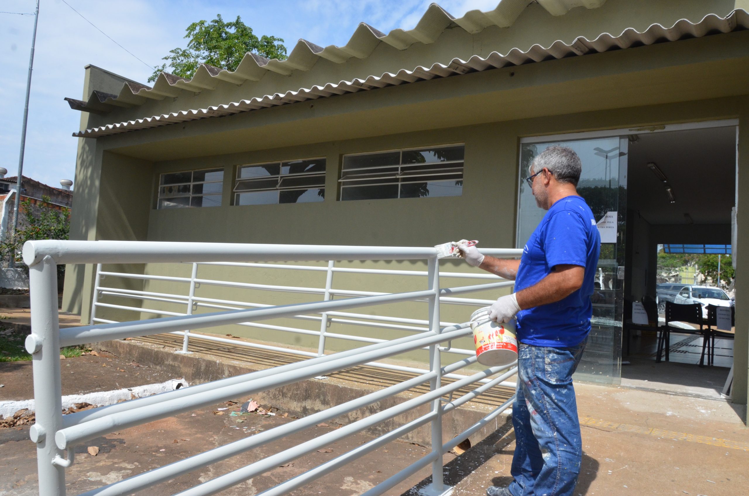 UBSs do Parque Progresso e do Jardim Ângela Rosa estão sendo reformadas