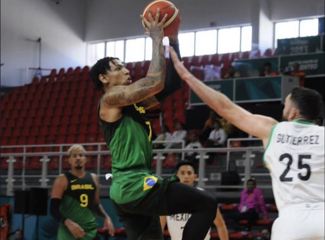Com 24 pontos de Lucas Dias e Márcio, Brasil vence o México na estreia do Pan