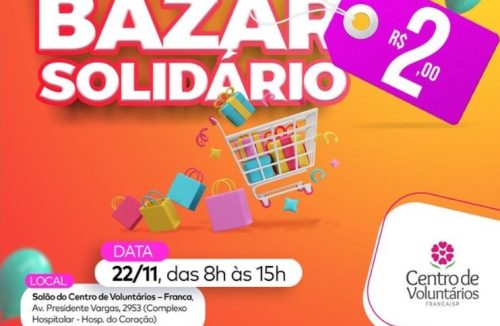 Solidariedade: Bazar do Centro de Voluntários será realizado nesta quarta em Franca - Jornal da Franca