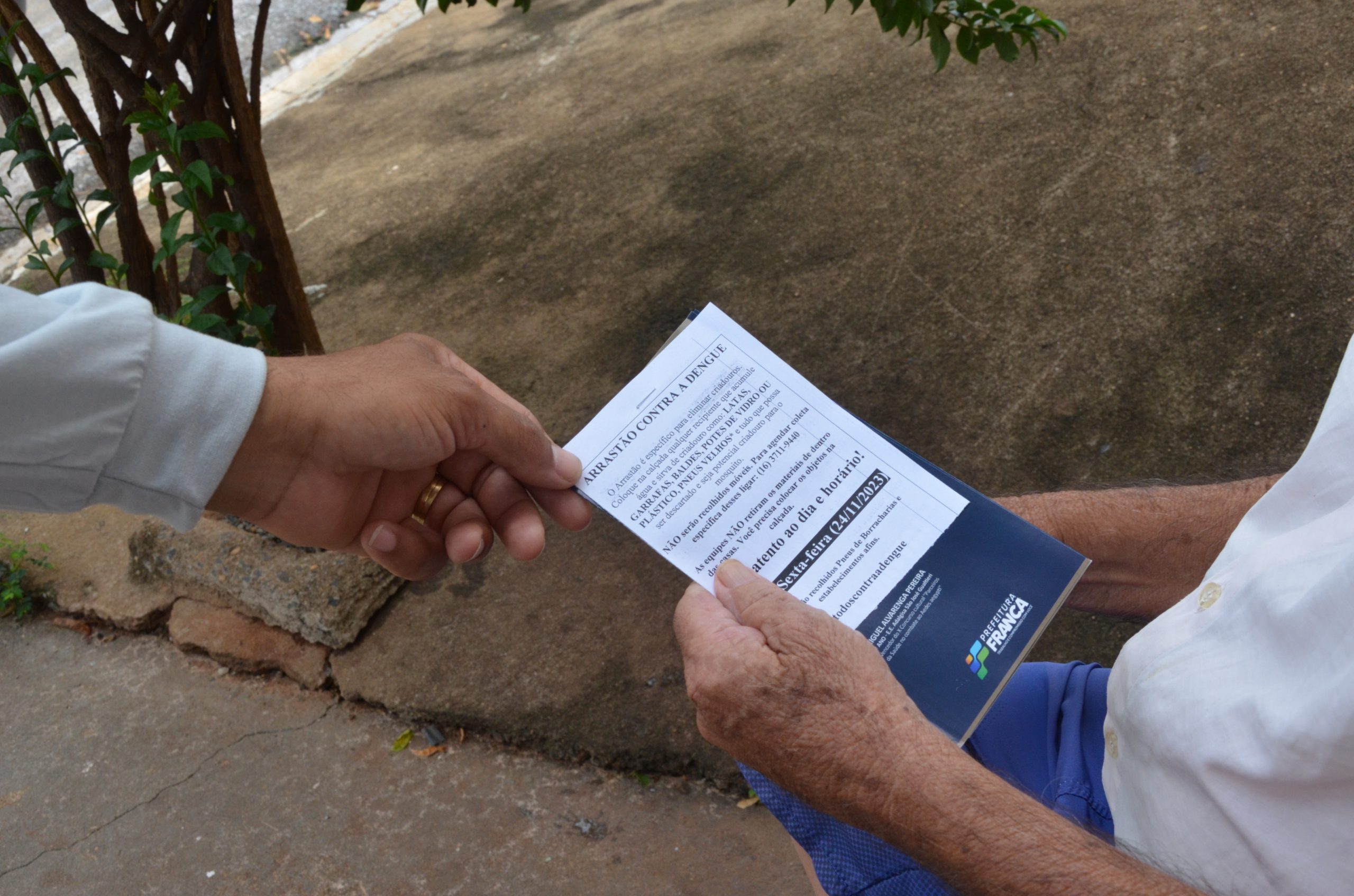 Vigilância Ambiental de Franca faz Arrastão contra Dengue nesta sexta-feira, 24