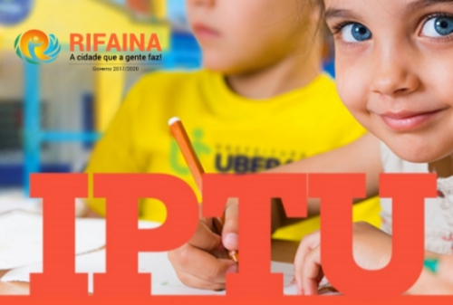Rifaina: Sorteio de prêmios do IPTU será no dia 22, às 15h, pelas redes sociais