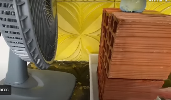 Influenciadora cria um ar-condicionado caseiro e que funciona sem energia