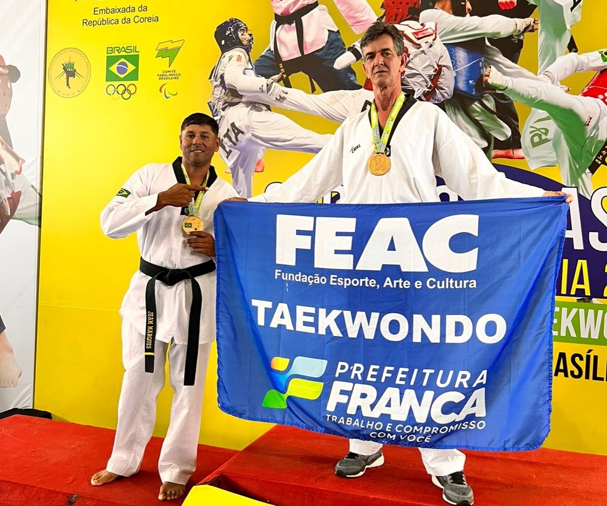 Atletas de Franca conquista medalha de ouro pela Copa do Brasil de Taekwondo