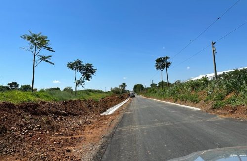 Estrada do CDP segue em obras e primeiro trecho está concluído; moradores comemoram - Jornal da Franca