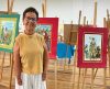 Pinacoteca, na Casa da Cultura, mostra a “Arte além das mãos”, com Goret Chagas - Jornal da Franca