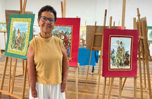 Pinacoteca, na Casa da Cultura, mostra a “Arte além das mãos”, com Goret Chagas - Jornal da Franca