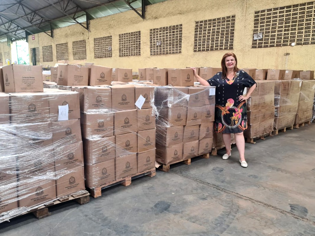 FUSSOL de Franca recebe 850 cestas básicas do Governo do Estado de São Paulo
