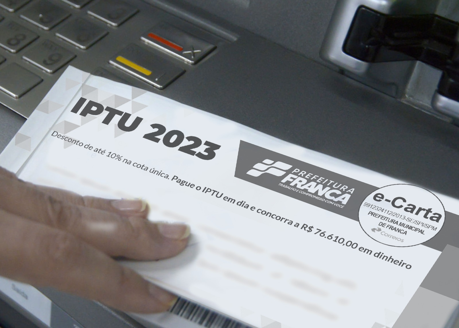 É hoje! Prefeitura de Franca entrega nesta segunda, 4, prêmio do IPTU em Dia