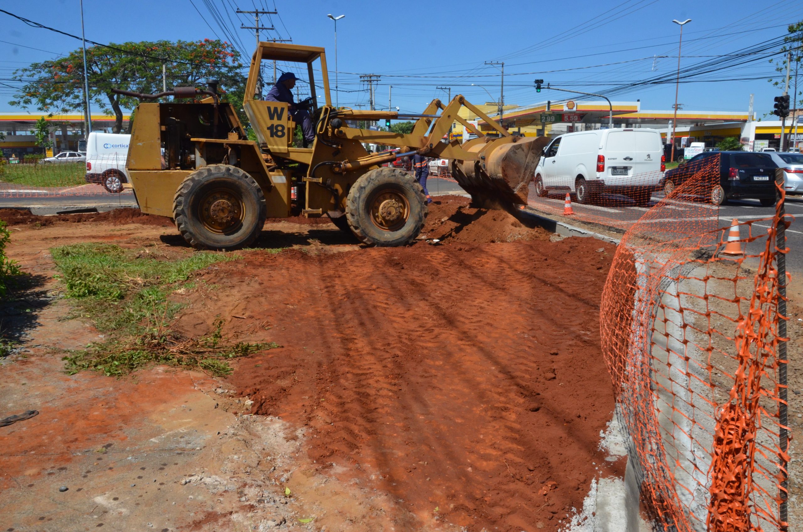 Obras na rotatória do São Joaquim começam com expectativa de melhoria no trânsito